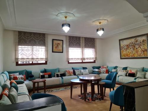 Χώρος καθιστικού στο Bello Apartamento en Jadida