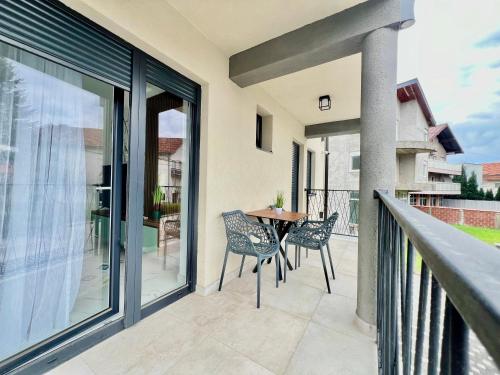 Balkón nebo terasa v ubytování Ilidza Apartments - PEJTON RESIDENCE - Free Parking