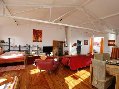 Ένα ή περισσότερα κρεβάτια σε δωμάτιο στο Atelier 4 Comfortable holiday residence