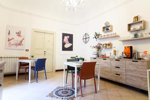 Kuchyň nebo kuchyňský kout v ubytování B&B Al Centro