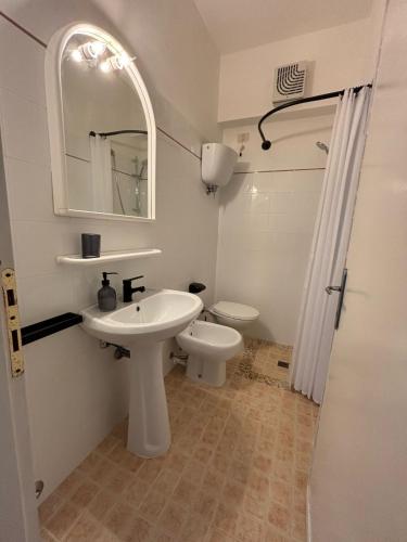 Koupelna v ubytování B&B La casa di Luciana