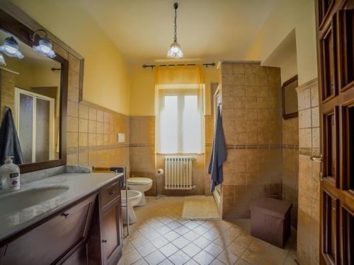 Koupelna v ubytování A Casa di Ale