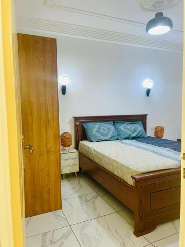 Llit o llits en una habitació de Résidence Orsel