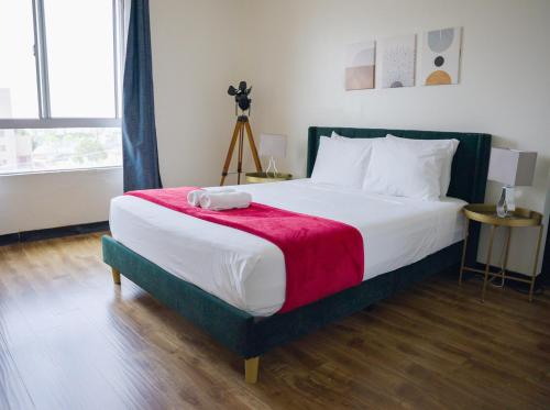 Postel nebo postele na pokoji v ubytování Samesun Hollywood Hotel & Hostel