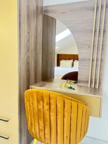 Postel nebo postele na pokoji v ubytování Ilidza Apartments - PEJTON RESIDENCE - Free Parking