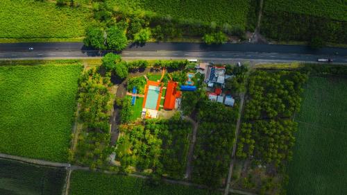 Estancia Vacacional 20 Aguas с высоты птичьего полета