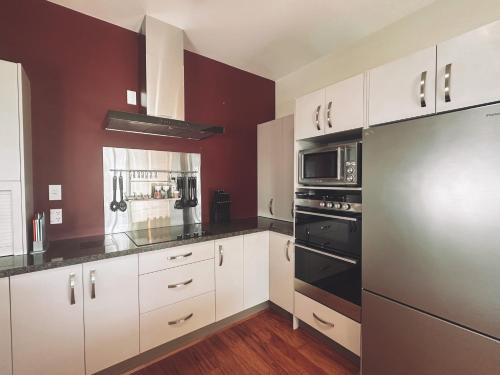 Dapur atau dapur kecil di Mountain View Retreat