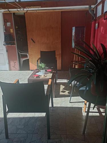 Posezení v ubytování private room labranza temuco