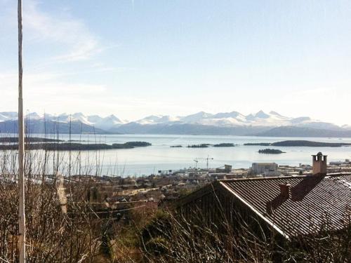 a view of a body of water with mountains at 7 person holiday home in Molde in Molde
