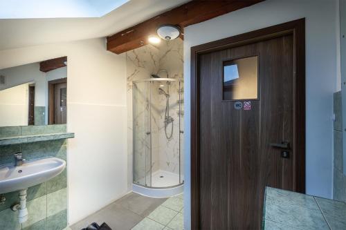 Koupelna v ubytování Mitry 4