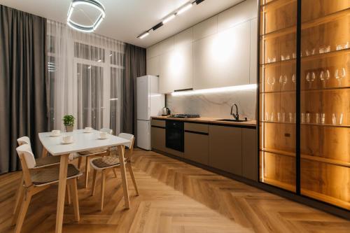 Nhà bếp/bếp nhỏ tại ЖК Grand House