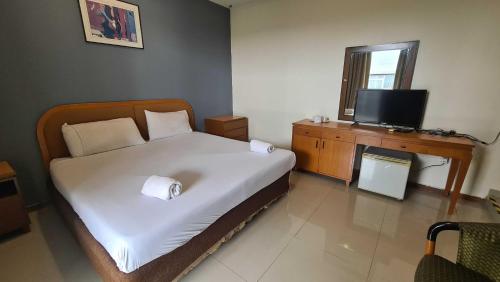 Ένα ή περισσότερα κρεβάτια σε δωμάτιο στο Hotel O De Melor Bangi Gateway
