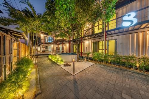 Το κτήριο όπου στεγάζεται  το hostel