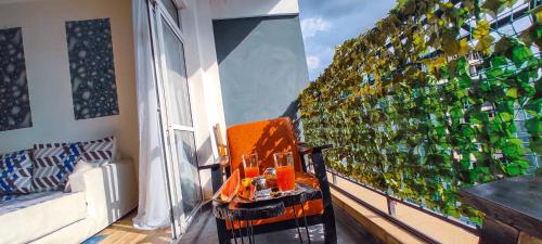 Χώρος καθιστικού στο Sky View Kilimani