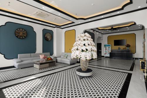 Гостиная зона в Sunrise Hotel Vân Đồn