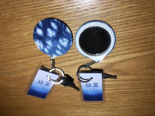 a pair of earrings with a cup of coffee at 樂客背包旅棧 Local Backpacker Hostel in Tainan