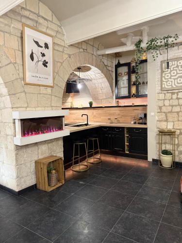 Una cocina o cocineta en Capsule Arkéa Souplex