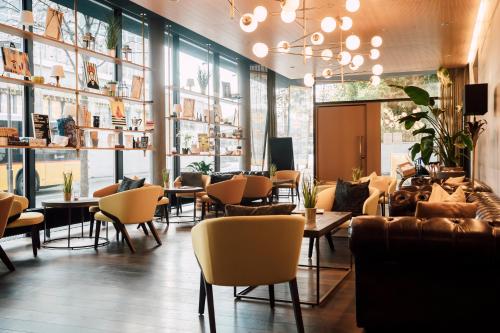 Posezení v ubytování Blue City Boutique Hotel