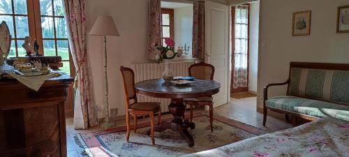 Χώρος καθιστικού στο Château de la Mothe