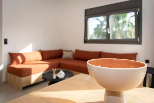 Posezení v ubytování Lotus Serenity Suites