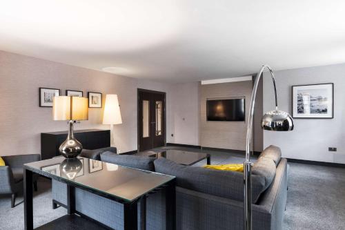 Posezení v ubytování Radisson Blu Hotel, Edinburgh City Centre