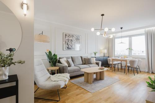 Scandi Elegance by Kramm - Apartament przy Malcie