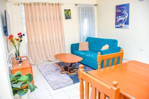 Posezení v ubytování Nyota Zuriel homes