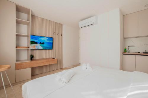 Postel nebo postele na pokoji v ubytování Style rooms Split