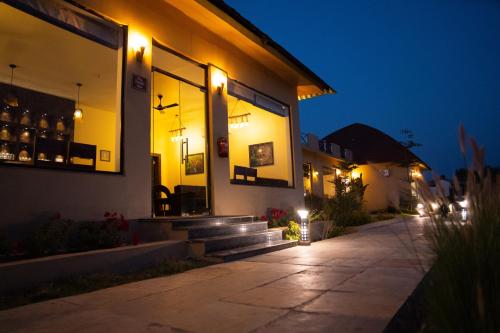Bangunan di mana terletaknya hotel
