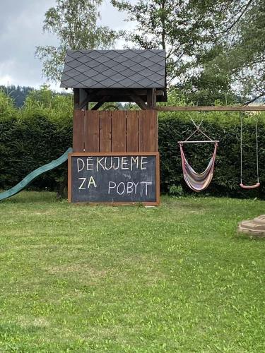 Taman di luar Chaloupka s rodinnou tradicí