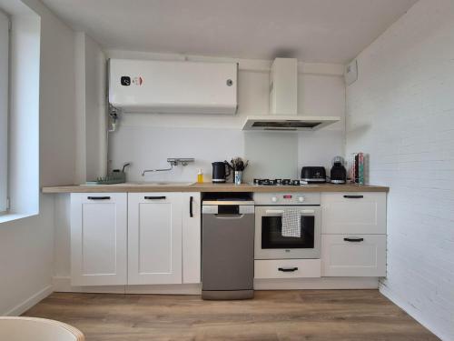 Køkken eller tekøkken på 50m2 vue sur le château