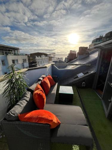 Area soggiorno di Brighton Central Stay