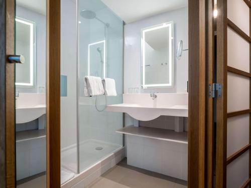 Koupelna v ubytování Novotel Wien City