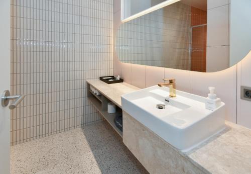 Koupelna v ubytování Frux Flux hotel