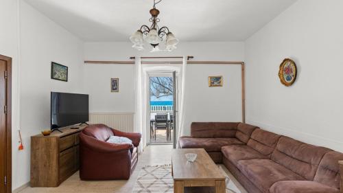 Χώρος καθιστικού στο Casa Bugarin