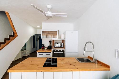 Η κουζίνα ή μικρή κουζίνα στο Casa Tunante Zahara