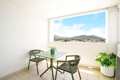 Nespecifikovaný výhled na hory nebo výhled na hory při pohledu z apartmánu