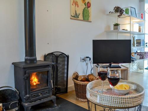 TV a/nebo společenská místnost v ubytování Meadowside Forge