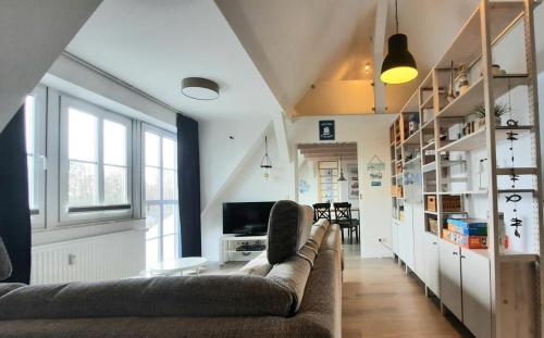 Χώρος καθιστικού στο Haus-El-Mar-Wohnung-C-Loft-am-Kai