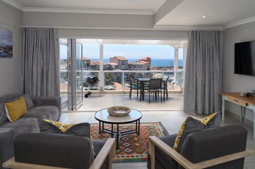 Χώρος καθιστικού στο Harbour Club