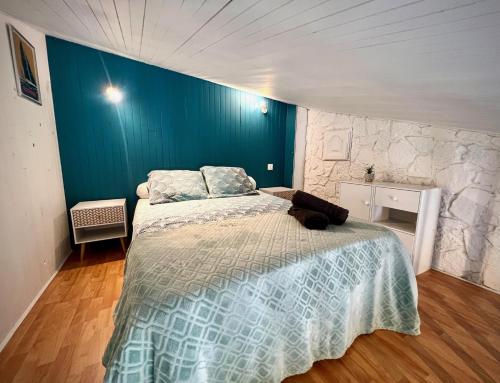 En eller flere senge i et værelse på La Navette