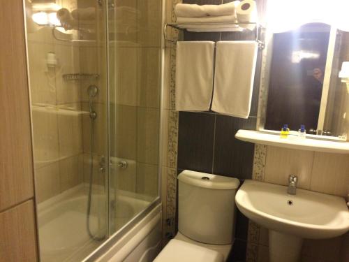 Ванна кімната в Tayhan Hotel