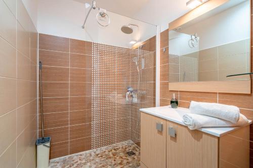 Koupelna v ubytování Maison Chataîgniers