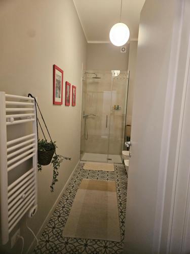 サルザーナにあるCasa Ichnusaのバスルーム(シャワー、ウォークインシャワー付)