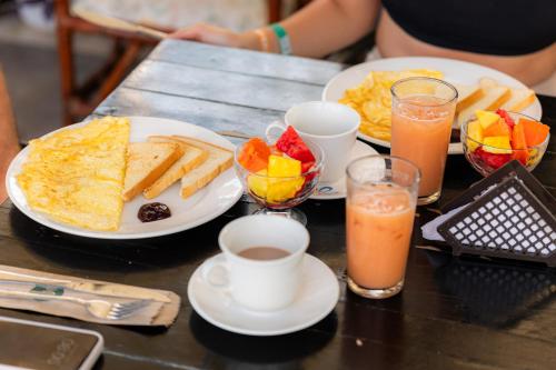 Mad på hotellet eller i nærheden