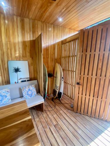 Ένα ή περισσότερα κρεβάτια σε δωμάτιο στο Ava Treetop Loft Experience