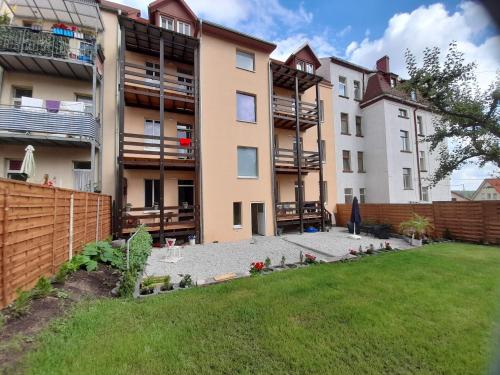Budova, kde se apartmán nachází