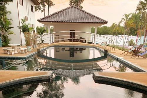 Πισίνα στο ή κοντά στο Big Villa at CET Resort Padelcenter with Pool Padel Tennis