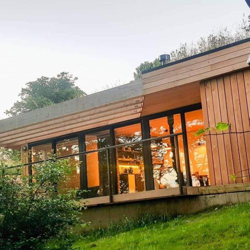 Zahrada ubytování Heron Lodge