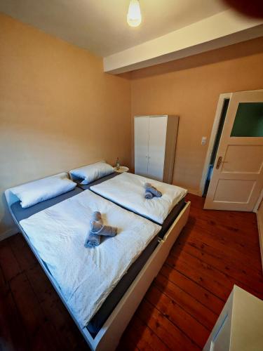 Cama o camas de una habitación en Zum Auschen Blick